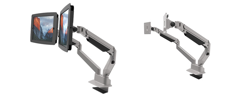 Reach Dual Screen Articulating Monitor Arm Mount