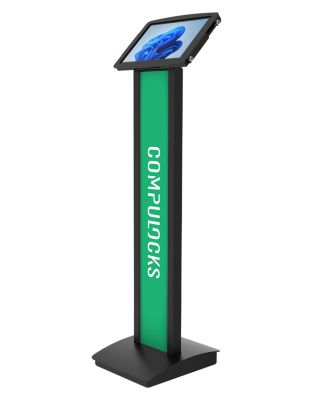 Surface Pro/Go Enclosure Brandable Floor Stand - Space BrandMe