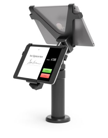 iPad Adjustable POS Kiosk (Single / Dual Screen)