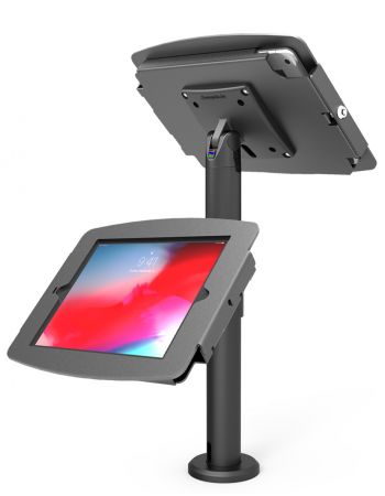 Vertical Dual iPad Kiosk - Space Rise