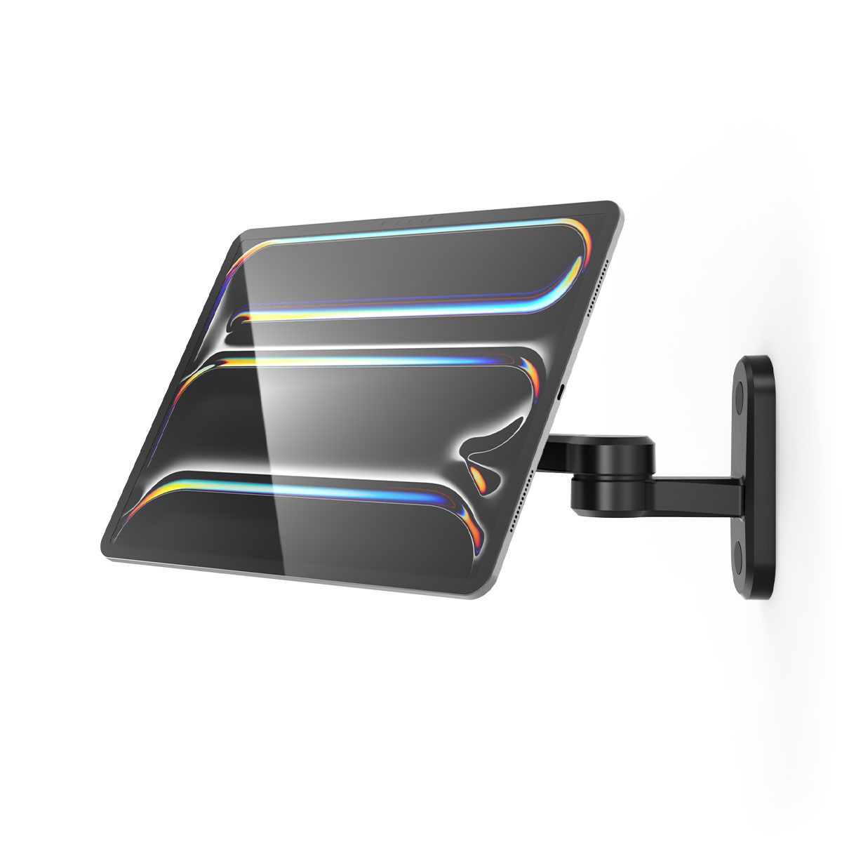 Swing Arm Wall Mount with Invisible Universal Tablet Mount