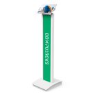 Universal Tablet Brandable Floor Stand - Cling BrandMe