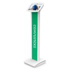 Galaxy Tab Enclosure Brandable Floor Stand - Space BrandMe