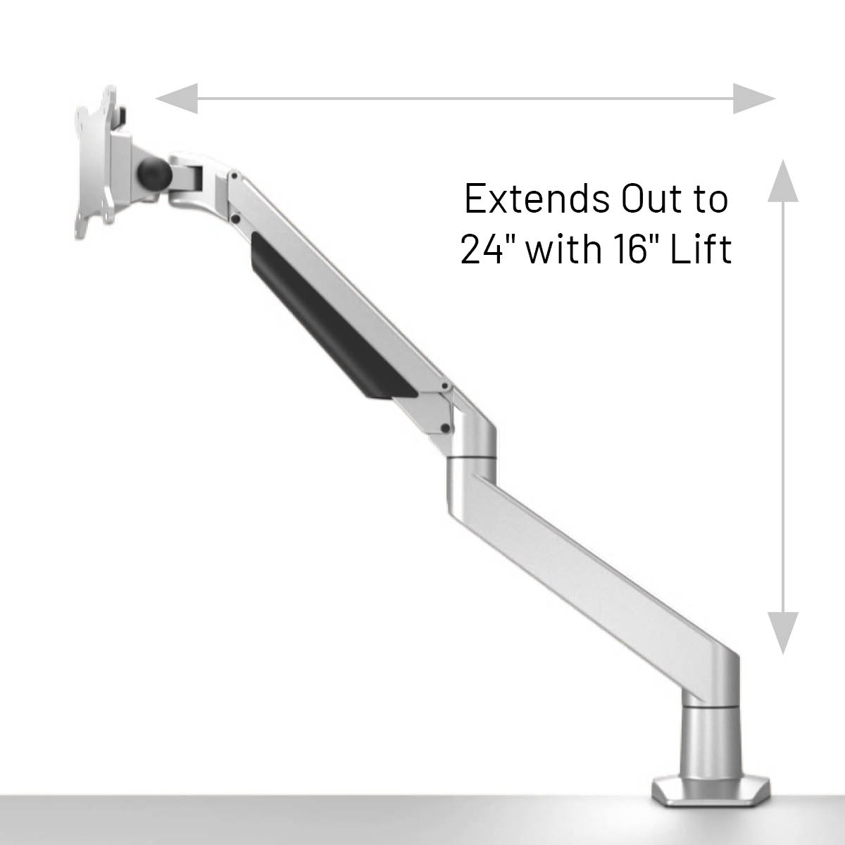 iPad (10-11 gen) Arm Mount with Cable-free Charging - PowerMove