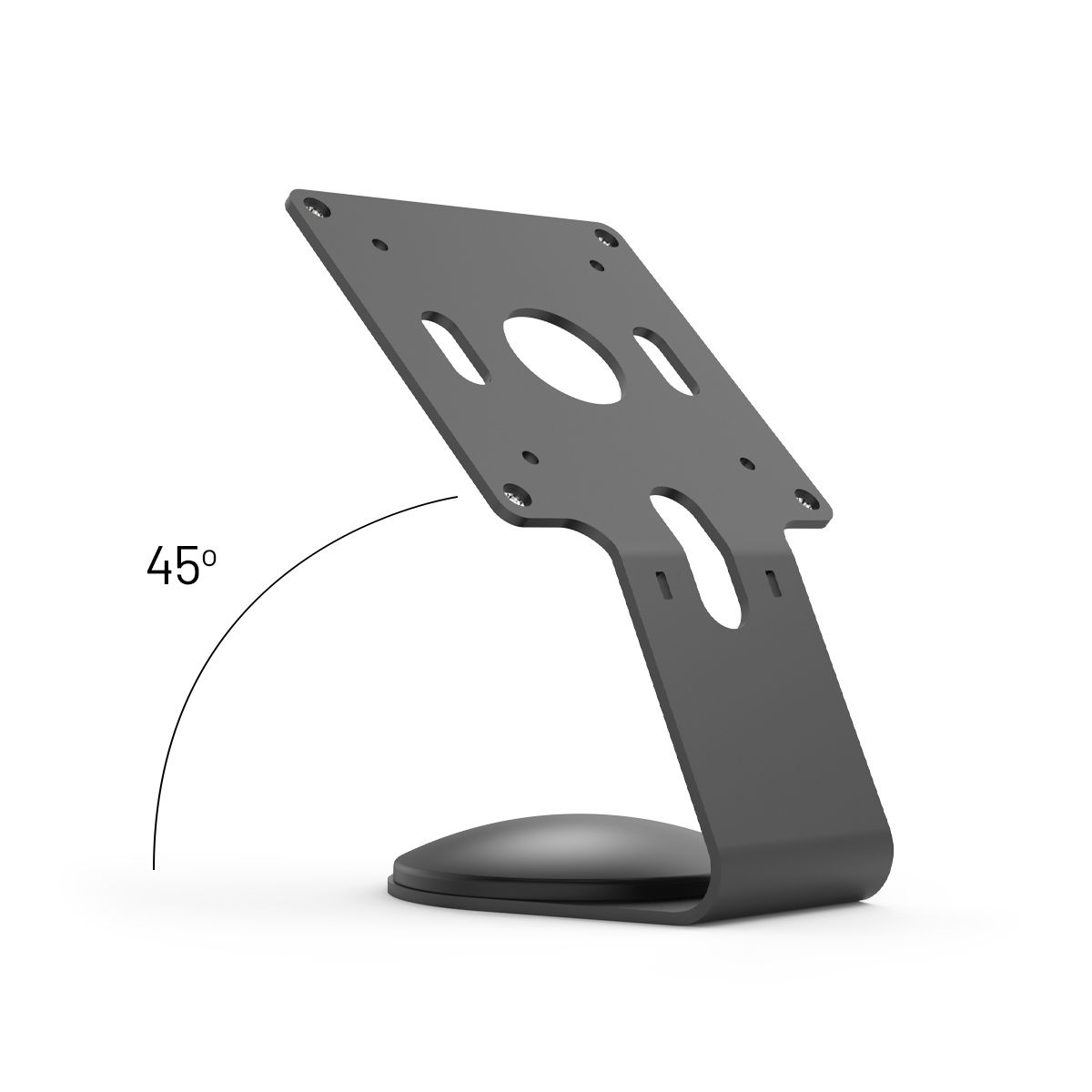 45-degree Powder Coated Steel Stand